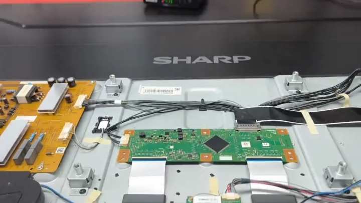 บอร์ดทีคอนทีวี SHARP รุ่น LC-60UA6500X , 4T-C60CK1X , 4T-C60AH8X