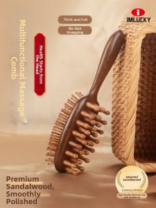 IMLUCKY | Massage Scalp And Meridian Comb For Women Hair Smoothing Comb