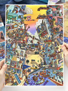 3D Large Sticker