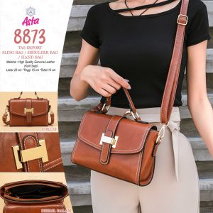 BISA COD Tas Keren Import Sling Bag / Shoulder Bag / Han Bag High Quality Tas Import kode 8873 Koleksi Tas Kerenz