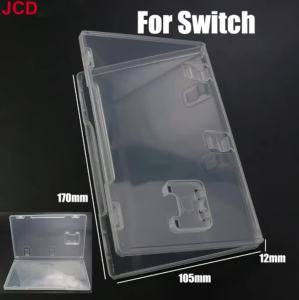 1pc Game Card Storage Case Box Transparent Cartridge Holder Shell For Switch NS Box Storage Shell Book Holder For Inserted Cover
