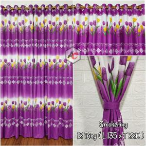 GORDEN PURPLE SHINA SMOKERING 12 LUBANG
