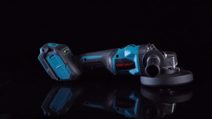 Makita Cordless Angle Grinder 125mm Brushless Efficient Wood Cutting Polishing Power Tool With 2 Battery(1288VF)