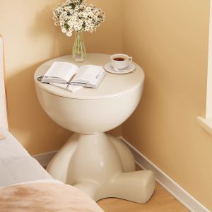 Plastic Bedside Table Movable