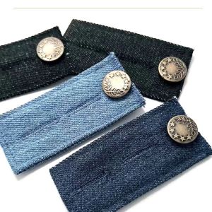 Nút Quần Jeans Có Thể Điều Chỉnh Tháo Rời Mở Rộng Cạp Thay Đổi Kích Thước Quần Phụ Kiện May Vá DIY Nút Đồ Dùng Thủ Công