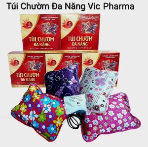 (Quà Biếu) Túi chườm nóng lạnh đa năng Vic Pharma sưởi ấm giảm đau.