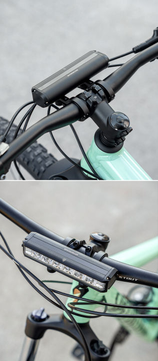 OFFBONDAGE IPX5 Waterproof Bicycle Light With Anti-shake Bracket ...