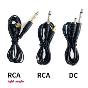 Silicone Soft Tattoo RCA DC Cable  RCA Connector Silicone Tattoo Clip Cable Cord Suitable for Tattoo Pen Rotary Tattoo Machine