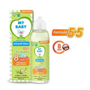 MY BABY Minyak Telon Plus Eucalyptus Lavender - Minyak Bayi Anti Nyamuk 60ml 90ml 150ml oriii!!
