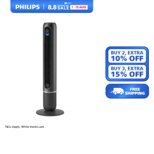 [NEW] Philips Smart Tower Fan CX7550/01| Low Energy Consumption | Ultra-Quiet Operation