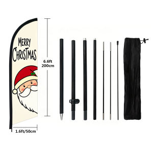1 bộ cờ lông vũ giáng sinh vui vẻ 8ft biểu ngữ Cây thông giáng sinh màu xanh bao gồm bộ cột sợi thủy tinh chỉ cờ hoặc bộ hoàn chỉnh trang trí ngoài trời cho tiệc giáng sinh sự kiện lễ hội