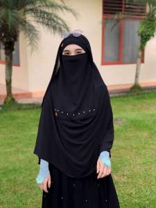 ANAEMMA ♡SHAWL INARA♡ pashmina pad oval ala melayu • pashmina oval syari set cadar