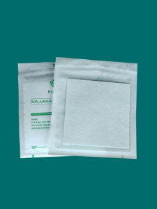Thấm Hút Cotton 10*10CM Vải Không Dệt Thấm Hút Vết Thương Thoáng Khí Không Dính Vào Vết Thương Thấm Hút Dịch Thay Băng Vải Cotton Dán