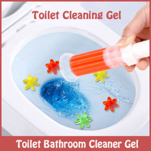 Toilet Bathroom Cleaner Gel Press Type Scrubbing Foam Cleaner Toilet Freshener Pembersih Tandas Multi-fragrance Freshener