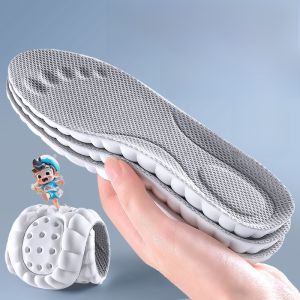 XIANZHAO | Childrens Sports Shoe Insoles High Elasticity Shock Absorption Cuttable Ladies Breathable Sweat Absorbent Footwear Accessories