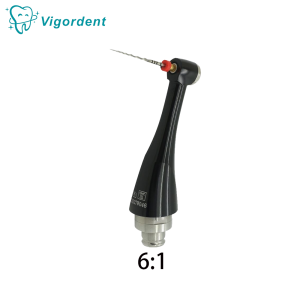6:1 Dental Endomotor Head Push Button Contra Against Angle Endo Head for Endodontic Motor Root Canal Treatment