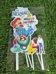 Cake Topper mermaid putri duyung happy birthday