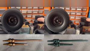 S2 Steel 3-Section CVD Front Rear Axle Shafts For Vanquish Plastic Molded H10 Axle RC Crawler Upgrade Parts