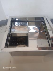 dandang Odeng/panci kuah loyang 4 stainless tebal asli