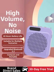 Teachers Professional Bee Bluetooth Amplifier Microphone Tour Guide Horn Speaker S2025 Portable Audio Visual Appliances