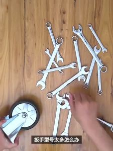 Double End Wrench Universal Spanner 8-24mm Multi Functional Self-tightening Glasses Wrench COD 8-24mm Universal Torx Wrench Self-tightening Adjustable Glasses Wrench Board Double-head Torx Spanner Hand Tools