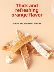 Classic Guangdong Xinhui Special Nine-Made Dried Orange Peel Threads 120g X 2 Cans Instant Snack Salted Tangyin Dry Fruit