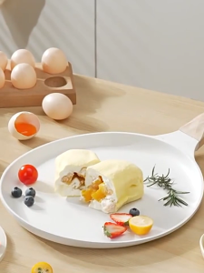 OShine Non Stick Frying Pan Egg Omelette Steak Pizza Flat Pan Induction Cooker & Gas Stove