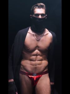 JOCKMAIL Jockstrap For Men Synthetic Leather Soft Men Underwear Pink Men Jockstraps New Arrival Black Rainbow Jockstrap