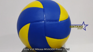 Bola Voli Mikasa MVA300 Press Lokal Bahan Kulit PU Kualitas Terbaik
