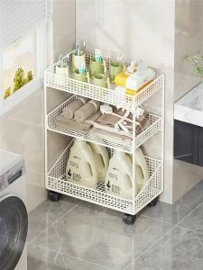 QINQI | Slim Movable Bathroom Storage Rack 20cm