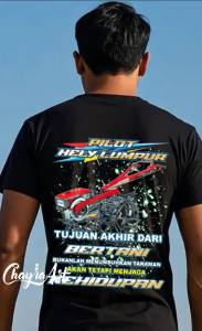 ChayraArt BAJU KAOS TRAKTOR SAWAH PETANI JUARA KATUN COMBED 24S LENGAN PENDEK DAN PANJANG