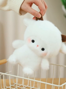 JOOKID Cartoon Animals Plush Toy Desktop Decoration Cute Stuffed Animal Doll Companion Learning Childrens Birthday Gift for Kids