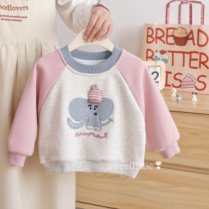 Girls Winter Princess Warm Fleece Pullover Sweatshirt