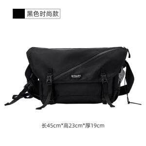 Large Capacity Mens Crossbody Bag for Commuting Fitness Messenger Bag MCYS & JPN Casual Oxford Cloth Backpack for Students