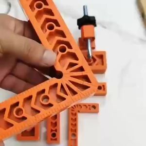 Multifunctional 90° Right Angle Locator Clamps for Woodworking Securing Clip L-shaped Auxiliary Right Angle Positioner Hand Tool