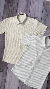Áo sơ mi nam tay ngắn kẻ sọc phong cách Hàn Quốc trẻ trung _ML CLOTHINGS