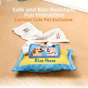 SHENJINGMAO | Pet Dog Toy Tissue Dispenser