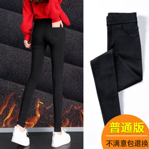 Black High-Waist Leggings Womens Spring Autumn Thin Extended 2025 New Style Tight Fit Pencil Slim Foot Small Black Pants