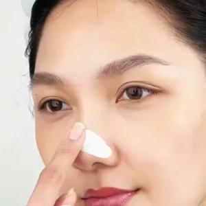 Ouhoe Blackhead Remover Nose Plants Pore Kit Deep Pores Cleansing Mask Gentle Cleansing Blackheads And Acne Tightens Delicate Pores And Smears Nose Mask 1box/set