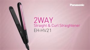 🅵🆁🅴🅴 🅳🅴🅻🅸🆅🅴🆁🆈 PANASONIC EH-HV21 SMOOTH SLIDING HAIR STRAIGHTENER COMPACT EH-HV21-K655 Pelurus Rambut 烫发器