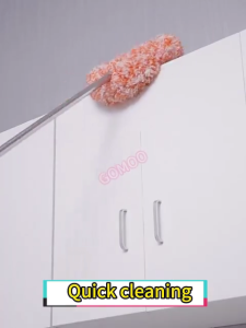 Multifunctional Sunflower Mop 4-in-1 Stainless Steel Telescopic Rod Hands Free Flat Mop Lazy Mop Wet & Dry Floor