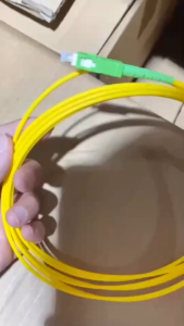 สาย ไฟเบอร์ ออฟ ติก (Fiber Optic Patch Cord) SM-SX สายไฟเบอร์สำเร็จรูป SC/UPC SC/APC ยาว 5 เมตร