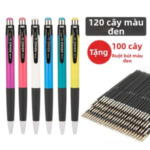 AIHAO | Bút Viết Văn Phòng Nút Nhấn Bổ Sung Mực Đen/Xanh/Đỏ