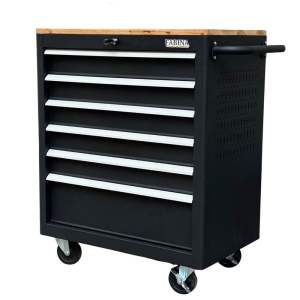 Tủ Dụng Cụ 6 Hộc Kéo Màu Đen Fabina