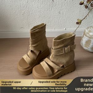 DINGMUYI | Internal Height-increasing Sandals 10cm