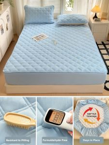 MENGWEIJUE | Thick Quilted Mattress Protector Year-round All-around