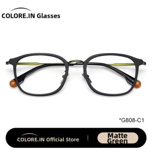 Colore.in | Lightweight Titanium Extra Large Face Glasses Frame