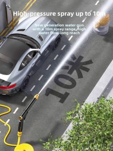 MONLEYTA | High Pressure Washer Gun For Car Cleaning Brush Head Tap Hose Powerful Boost Gun New Model 2025 Home Use Efficient Car Wash