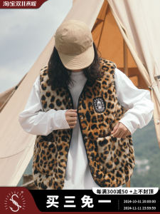 สวมใส่สองด้านกลางแจ้ง ลายพราง เสื้อกั๊กผ้าคอตตอน ผู้ชาย เสื้อแจ็คเก็ต ฤดูใบไม้ร่วง ฤดูหนาว อุ่น เปลือยหลัง อินเทรนด์ โพลีเอสเตอร์ Fiber Filled