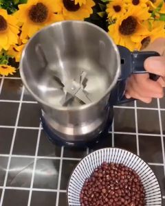 Máy Xay Hạt Khô Công Suất 300W Cối Xay Bằng Thép Không Gỉ Xay Các Loại Hạt Và Gia Vị Khô Tiện Lợi